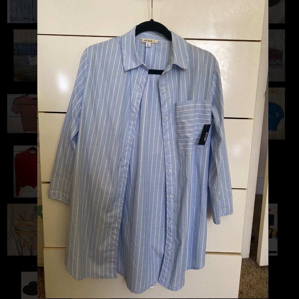 Button-up Shirt Dress